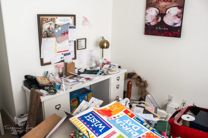 messy room
