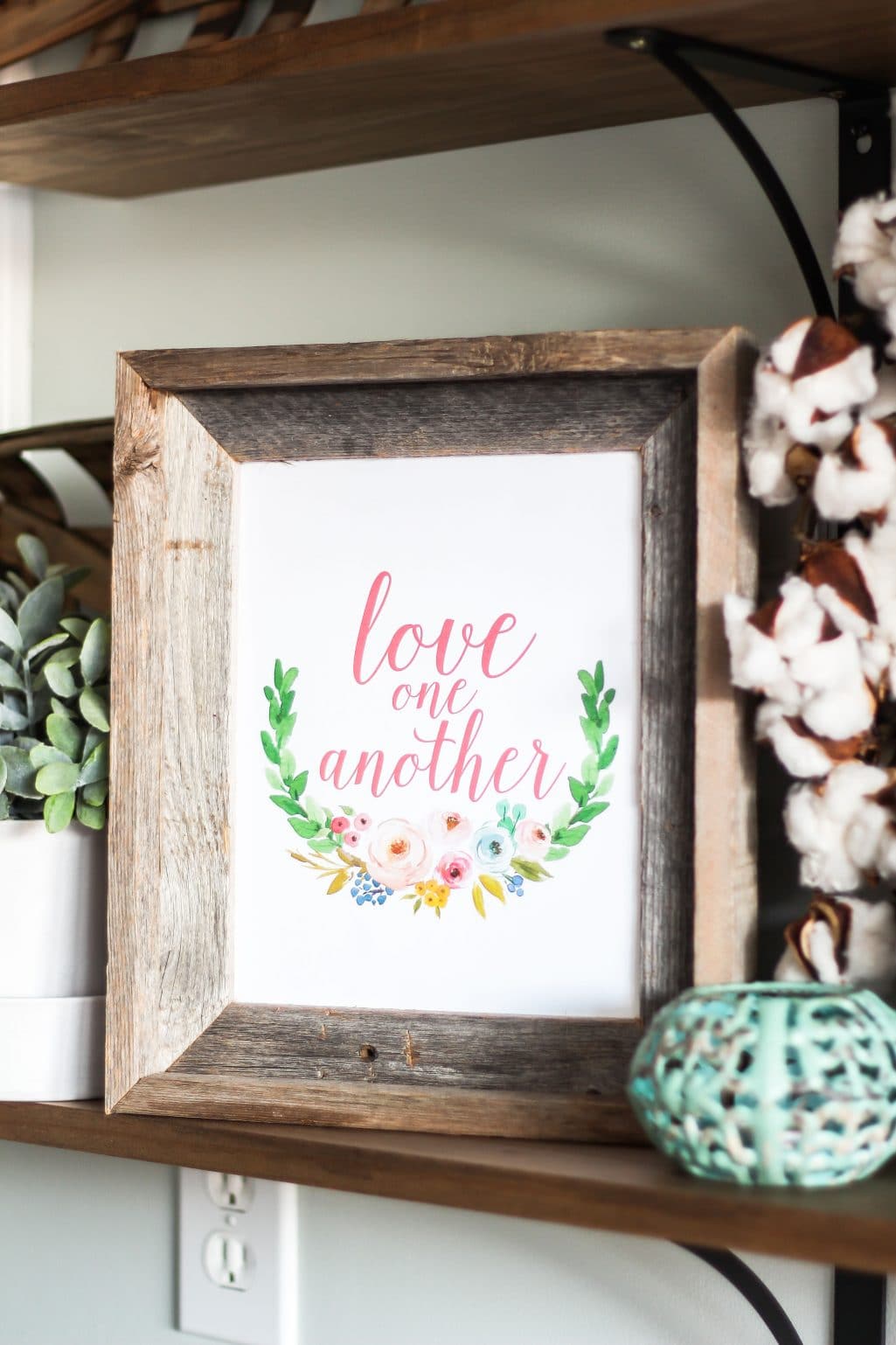 Love One Another: Free Valentine's Day Printable