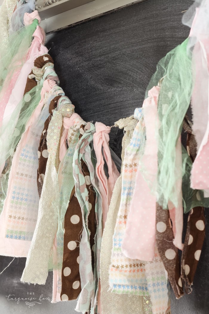 Spring DIY Rag Garland
