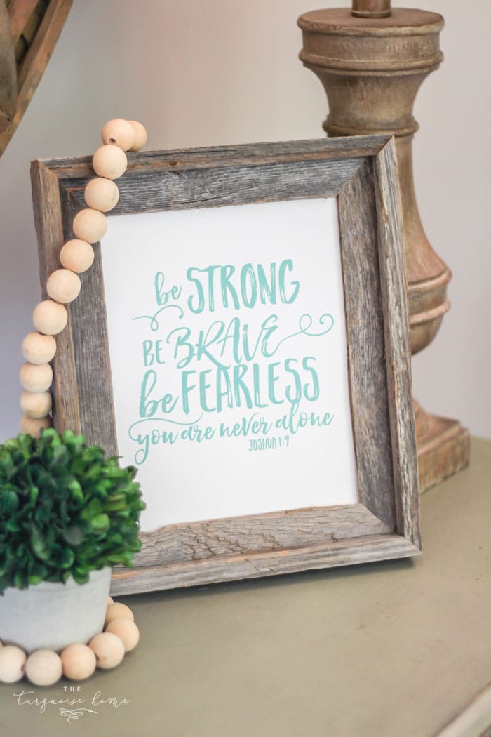 Be Strong; Be Brave; Be Fearless; you are never alone. | My Word of the Year