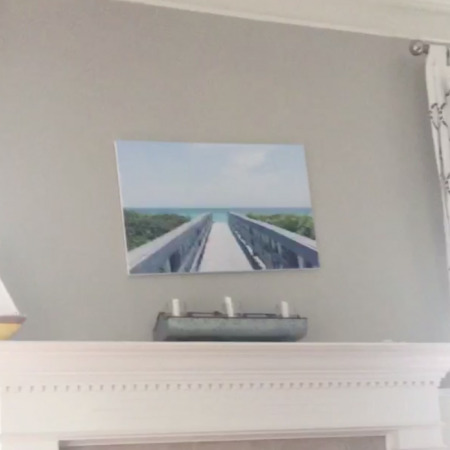 Get this gorgeous beach-inspired DIY framed canvas art with this simple tutorial! READ MORE >>