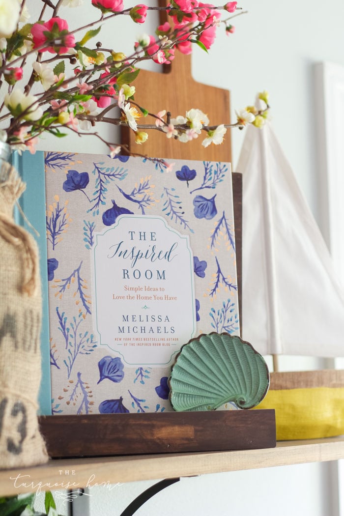 Simply gorgeous navy and turquoise in this summer home tour. Inspiration to create a home you love! | My Summer House