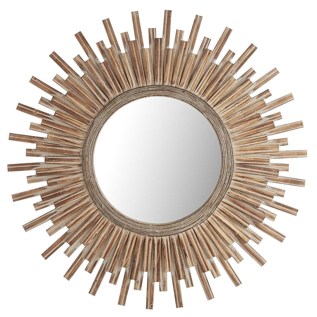 Canyon Starburst Round Mirror from Pier 1 | 10 Large Round Mirrors We Love!