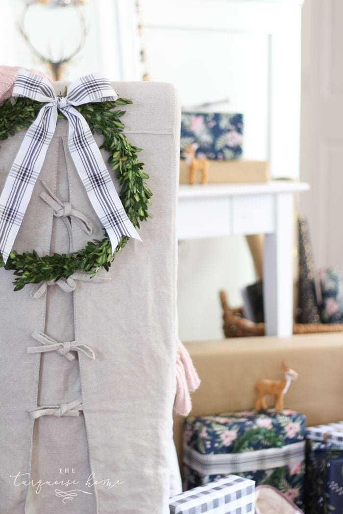 A Christmas Gift Wrapping Station + Simple Gift Wrapping Tips