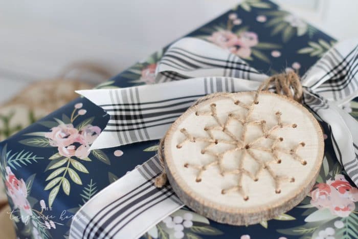 A Christmas Gift Wrapping Station + Simple Gift Wrapping Tips