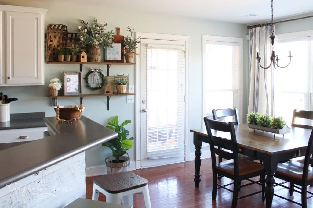Gorgeous Farmhouse Curtain Ring Hack!