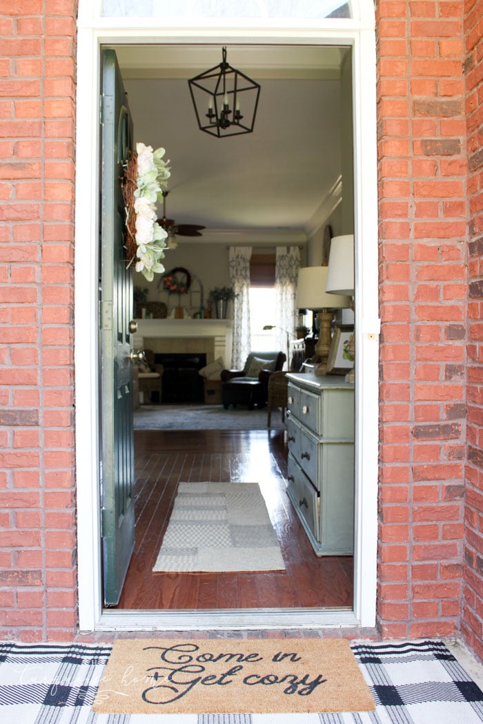 Darlana Pendant Lantern Knock-off for the Foyer! LOVE this light for less than $100!!