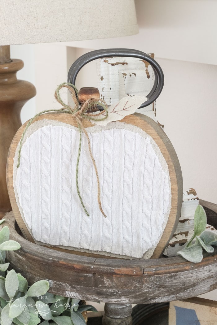 How to Build a Farmhouse Wooden Pumpkin