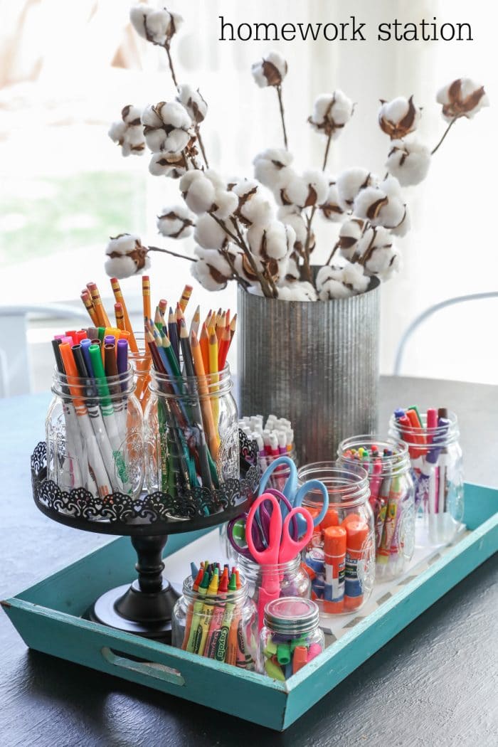 Back-to-School Organizing Tips {to help parents stay sane}