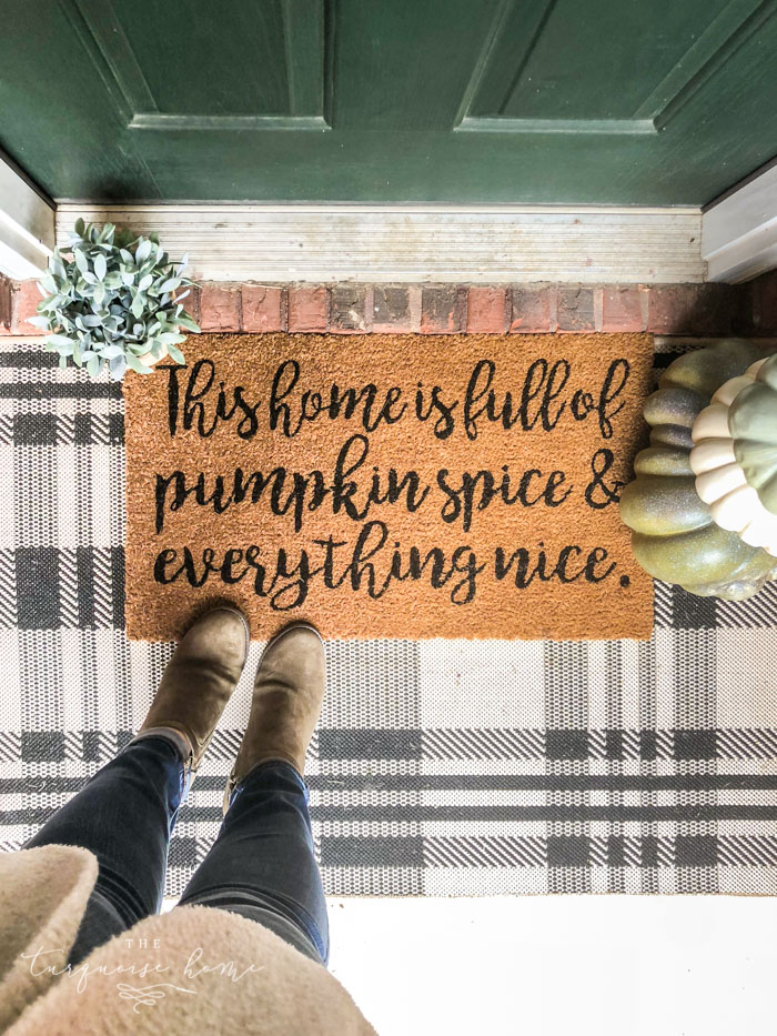 15 Autumn Outdoor Doormats + How to Achieve the Layered Look