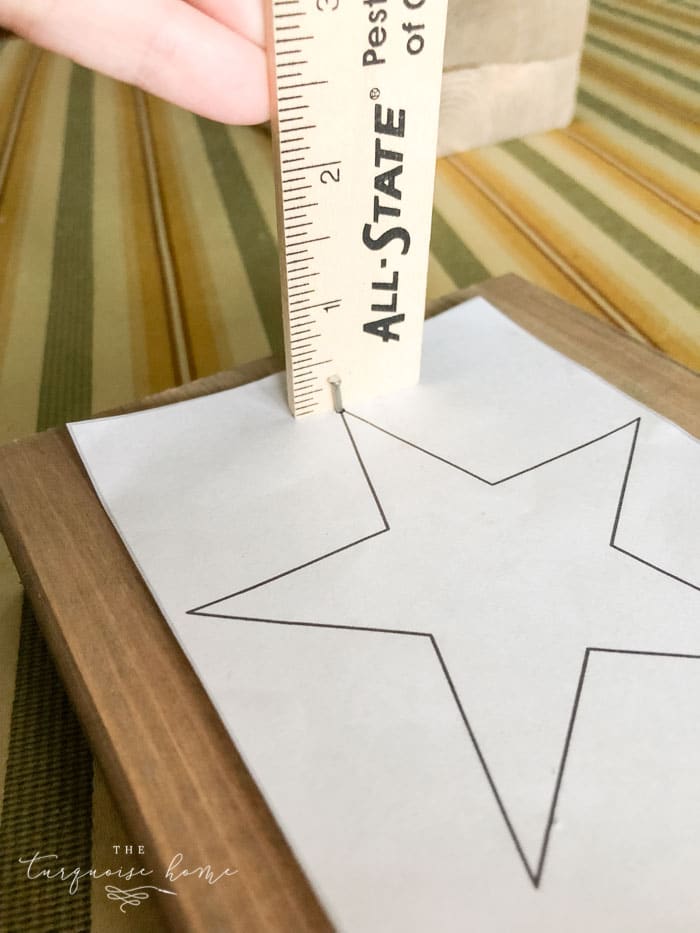 DIY Christmas String Art Stocking Holders