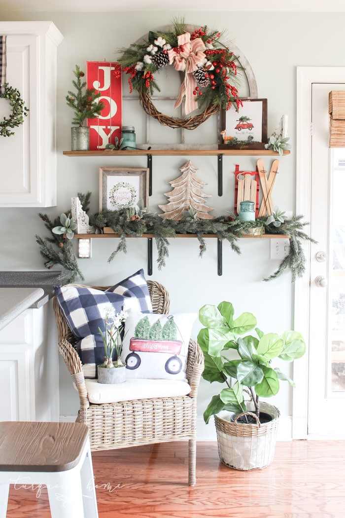 Christmas Kitchen 2018 with 40+ more Christmas Home Tours!