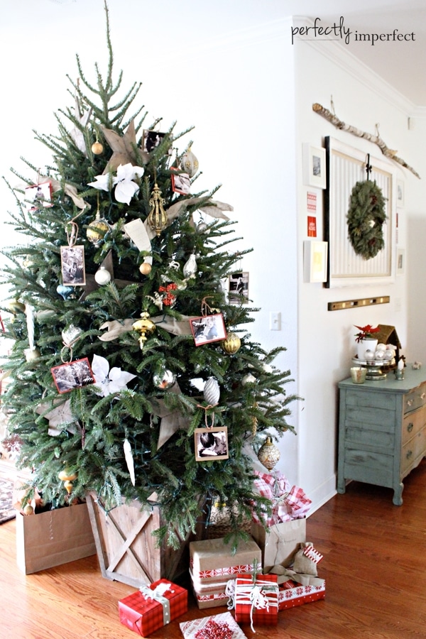 Wooden Tree Stand from Perfectly Imperfect