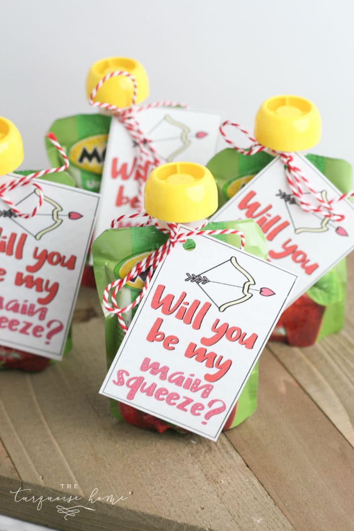 Will you be my Main Squeeze? Printable Valentine (for kids!)
