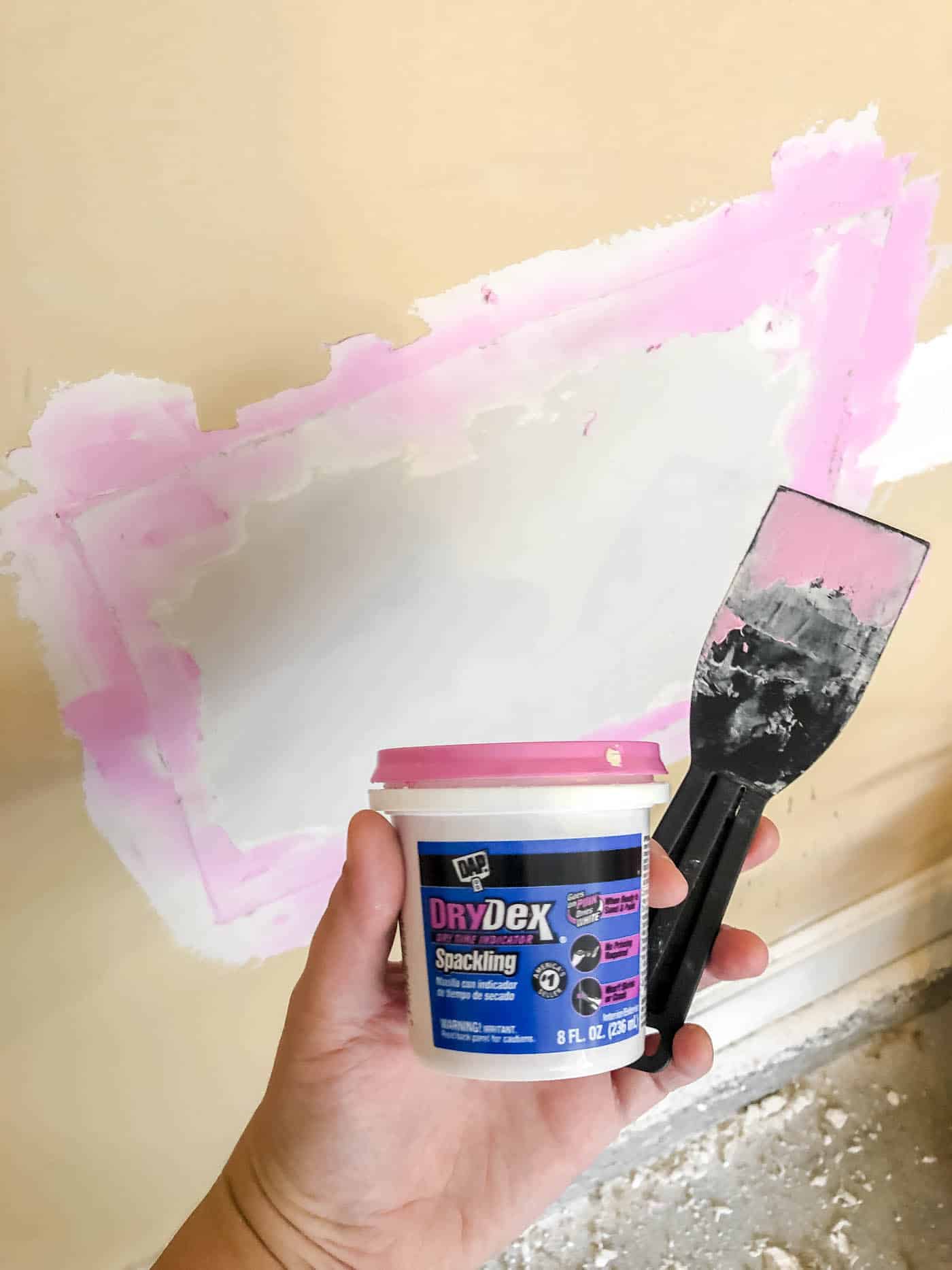 patch the seams when installing a drywall patch.