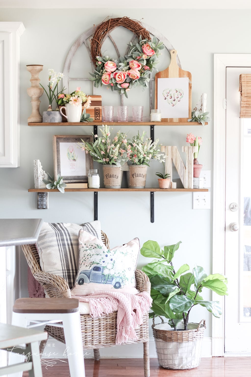 A Spring Home Tour Inspired by a Flower Shop