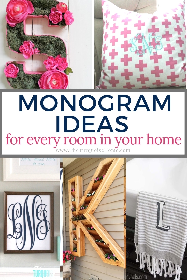 DIY Monograms for Every Room in Your Home