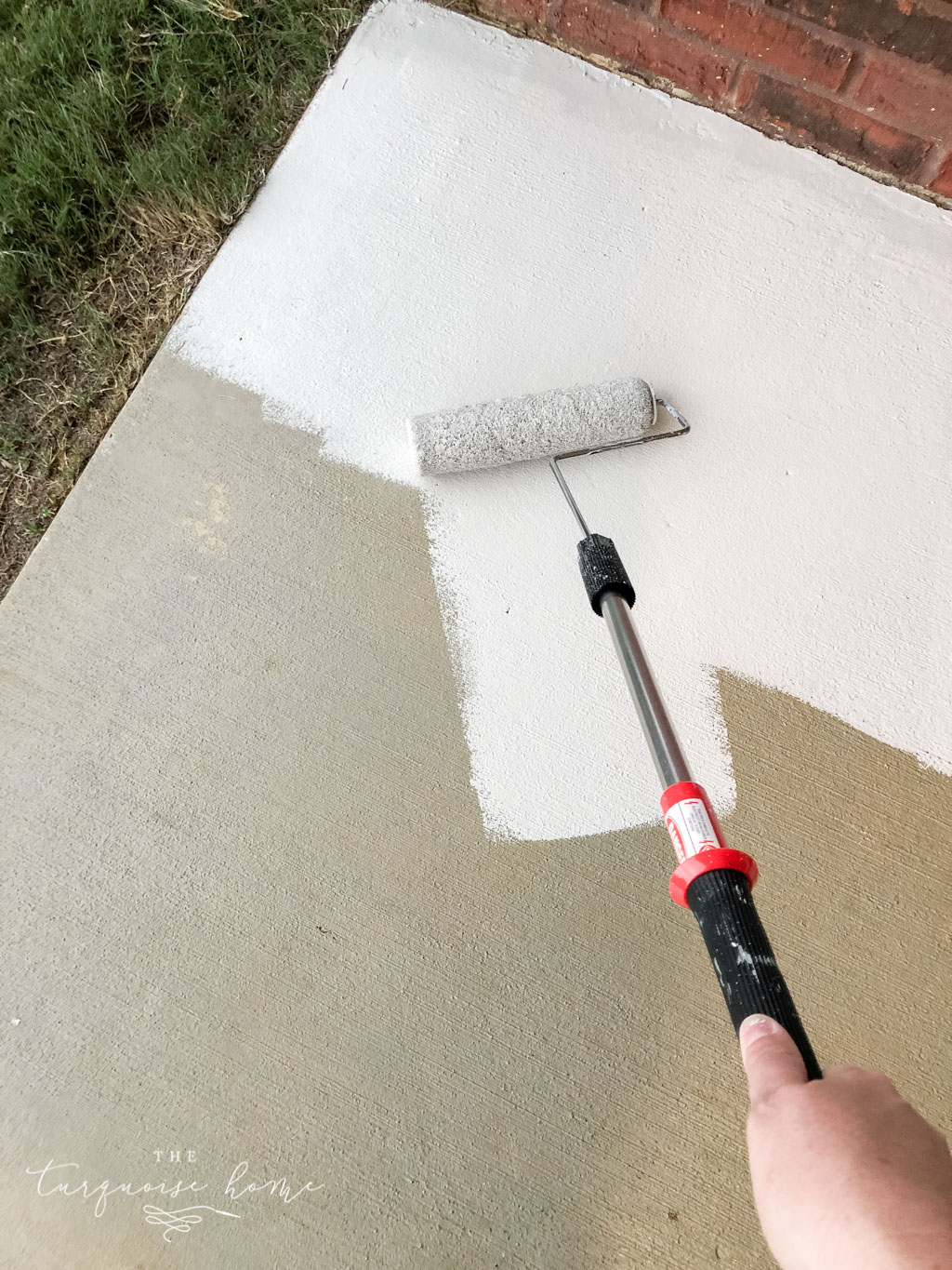 Painting a Concrete Patio, Step by Step