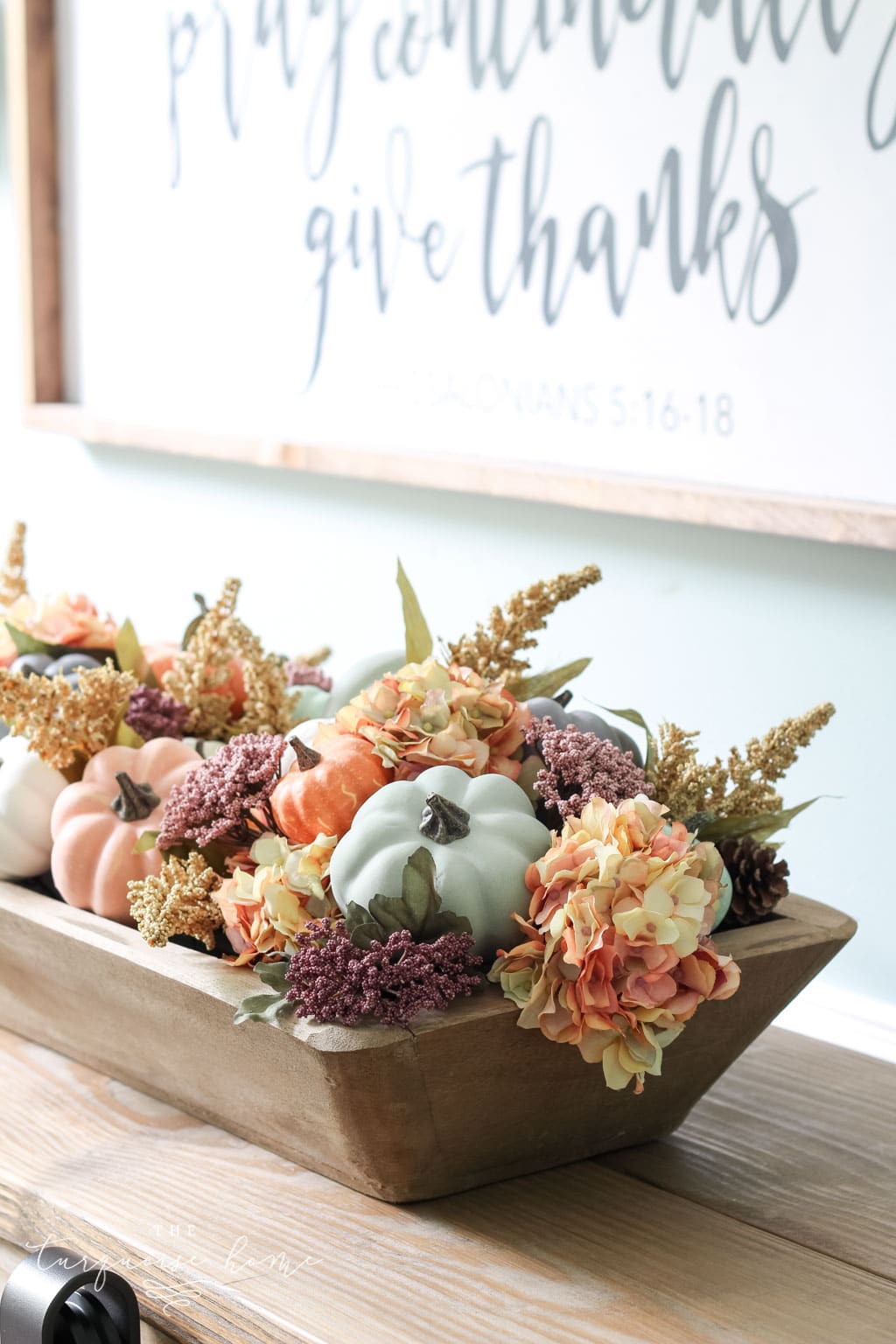 Fall Dough Bowl Centerpiece: Easy DIY Tutorial