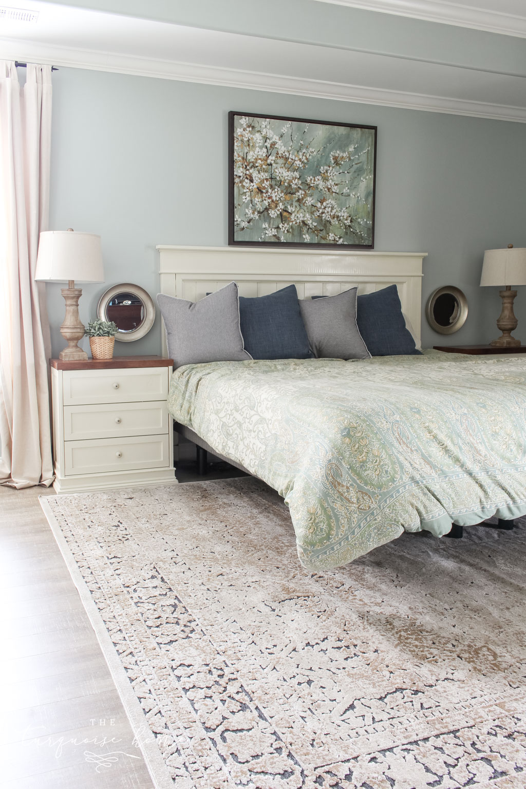 Hang Art Above a Bed