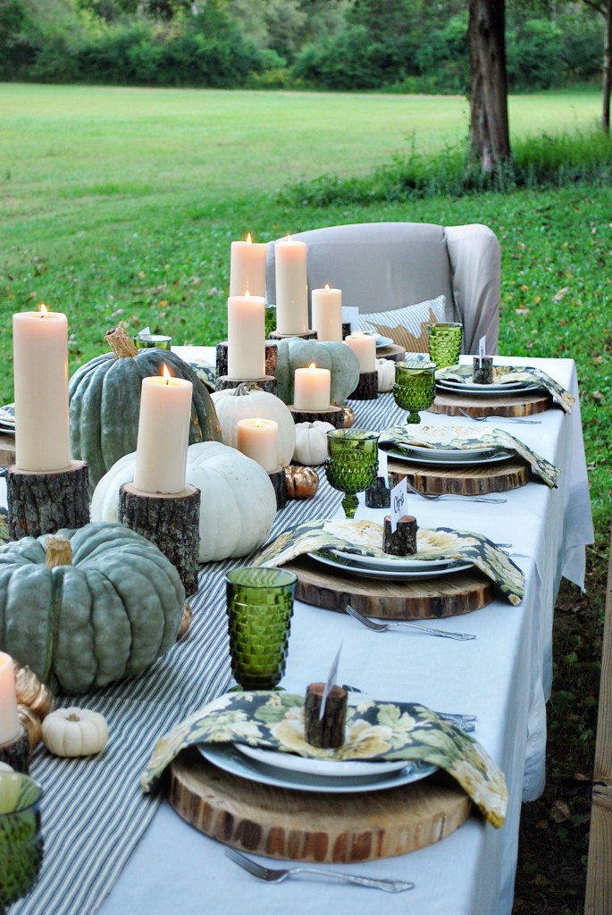 fall table decor from the white buffalo styling co.