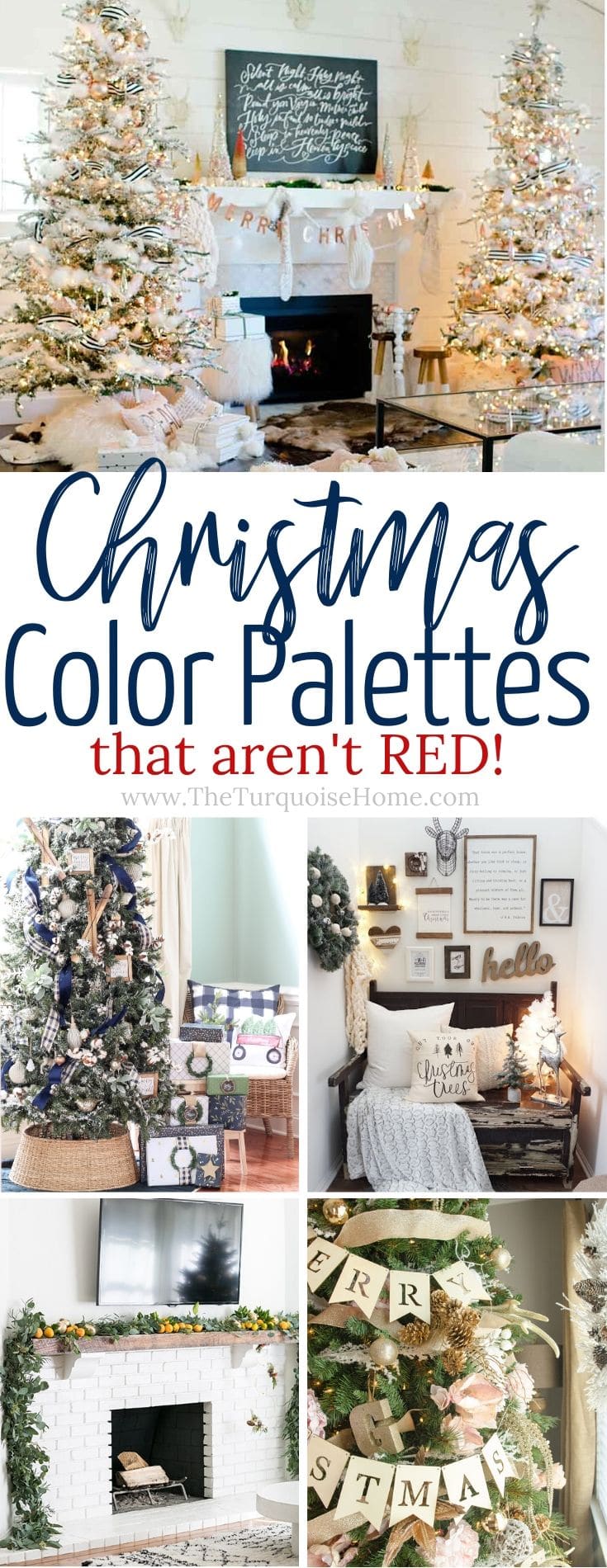 Christmas Color Palettes Beyond Red