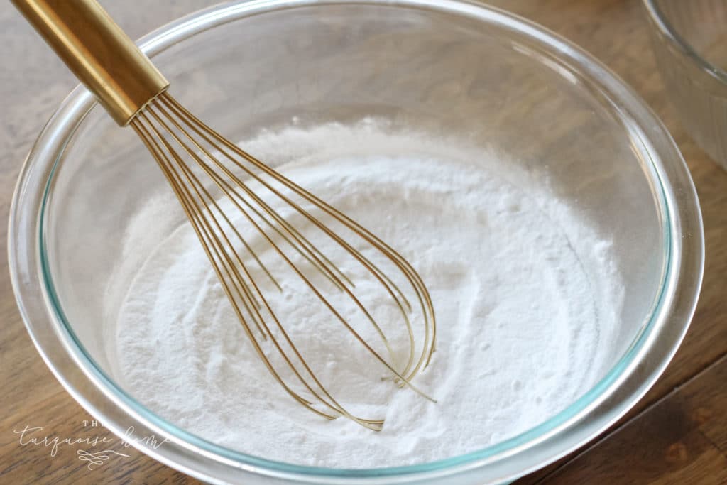 Bath Bomb Recipe - mix all of the dry ingredients first!