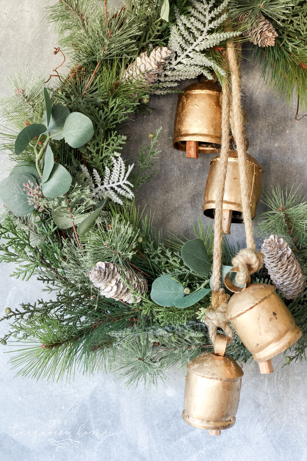 diy winter wreath