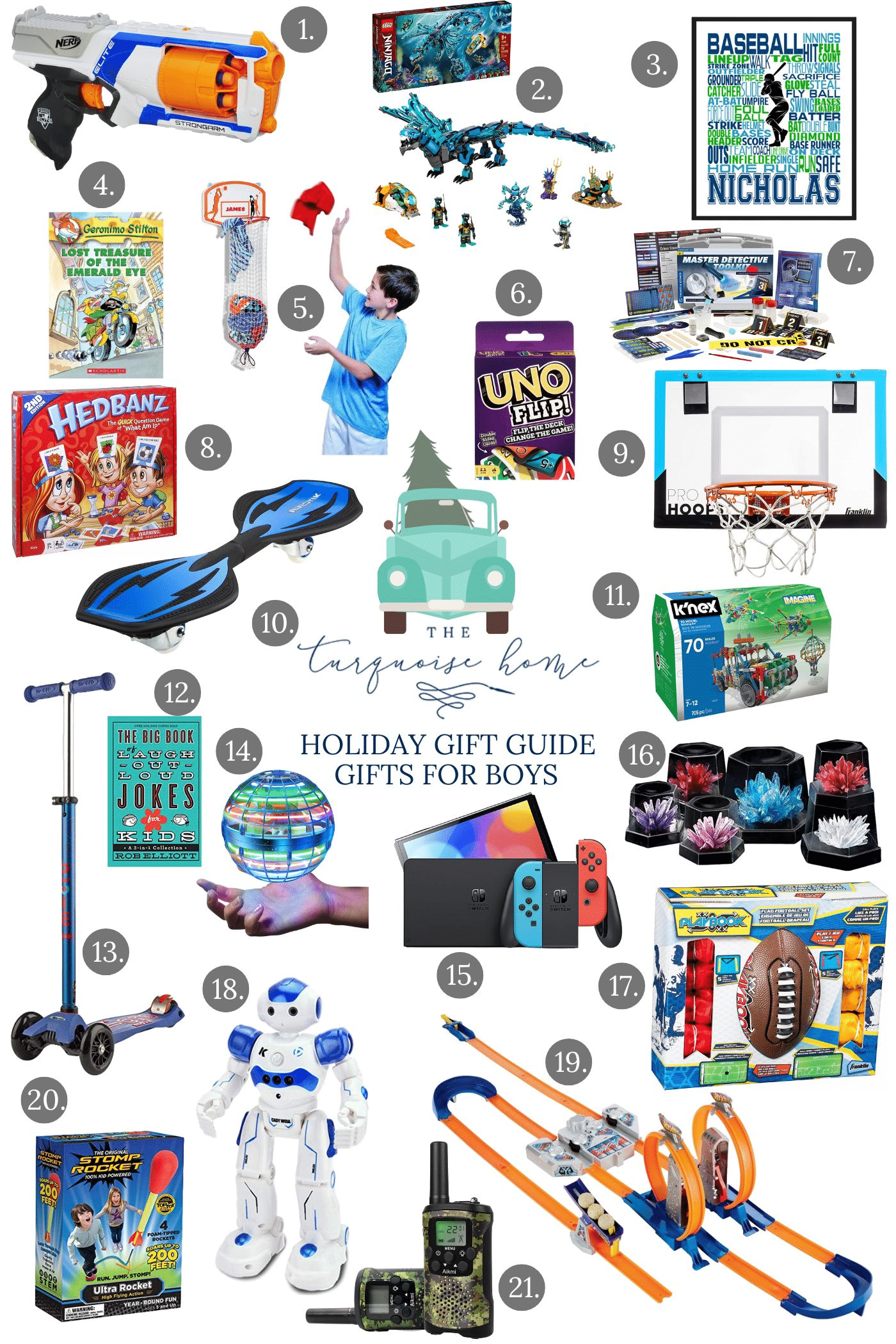 Top Gifts for Elementary-Aged Boys (Ages 6-12)