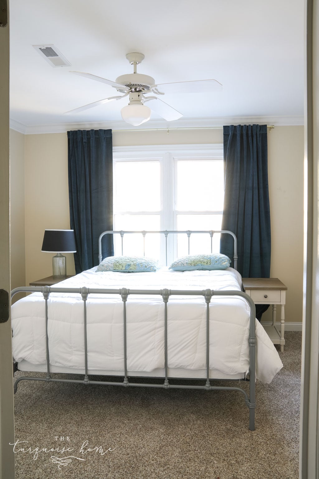 Guest bedroom in the new house.