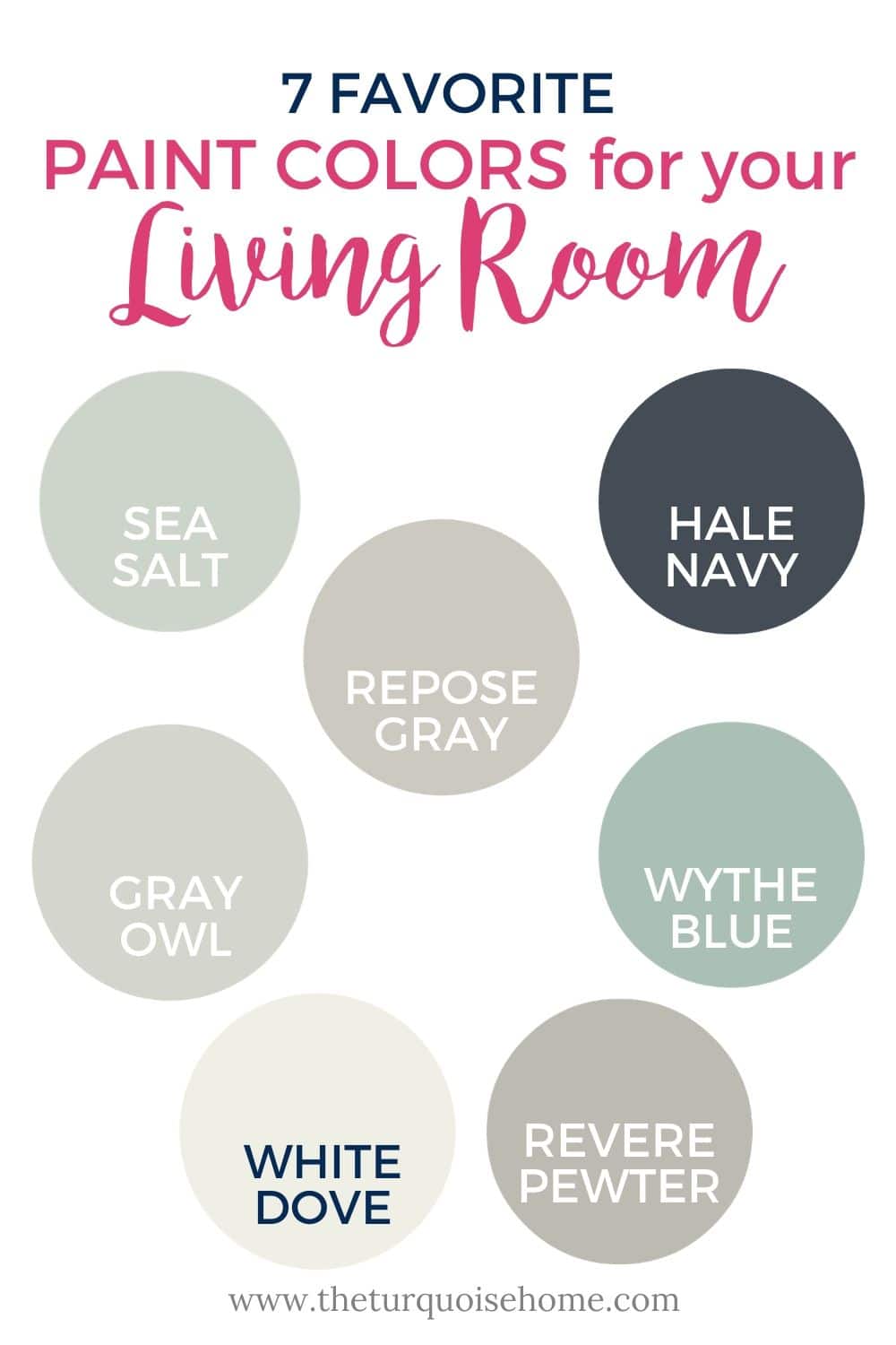 7 Favorite Paint Colors for Your Living Room | Living Room Paint Colors