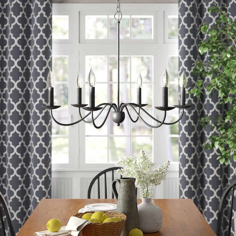 Perseus 6 - Light Candle Style Classic : Traditional Chandelier