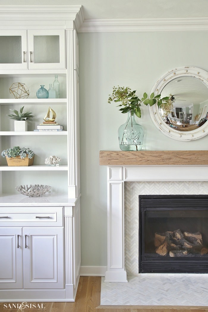 Sea Salt | Paint Colors in Living Room | Sand and Sisal