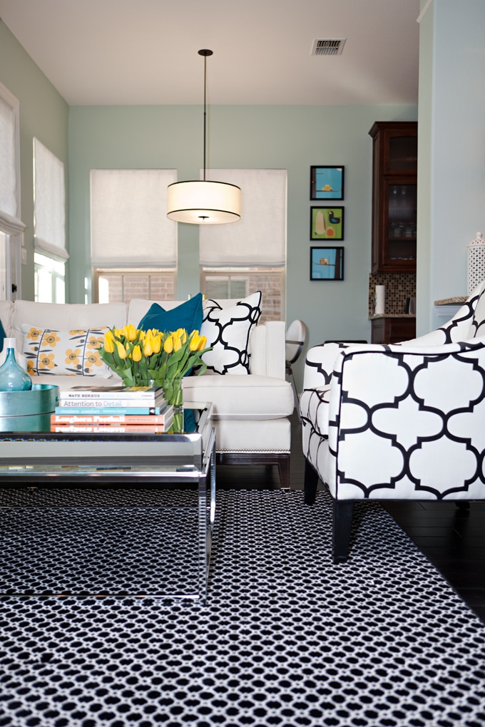 Wythe Blue | Paint in the Living Room | Studio Ten25