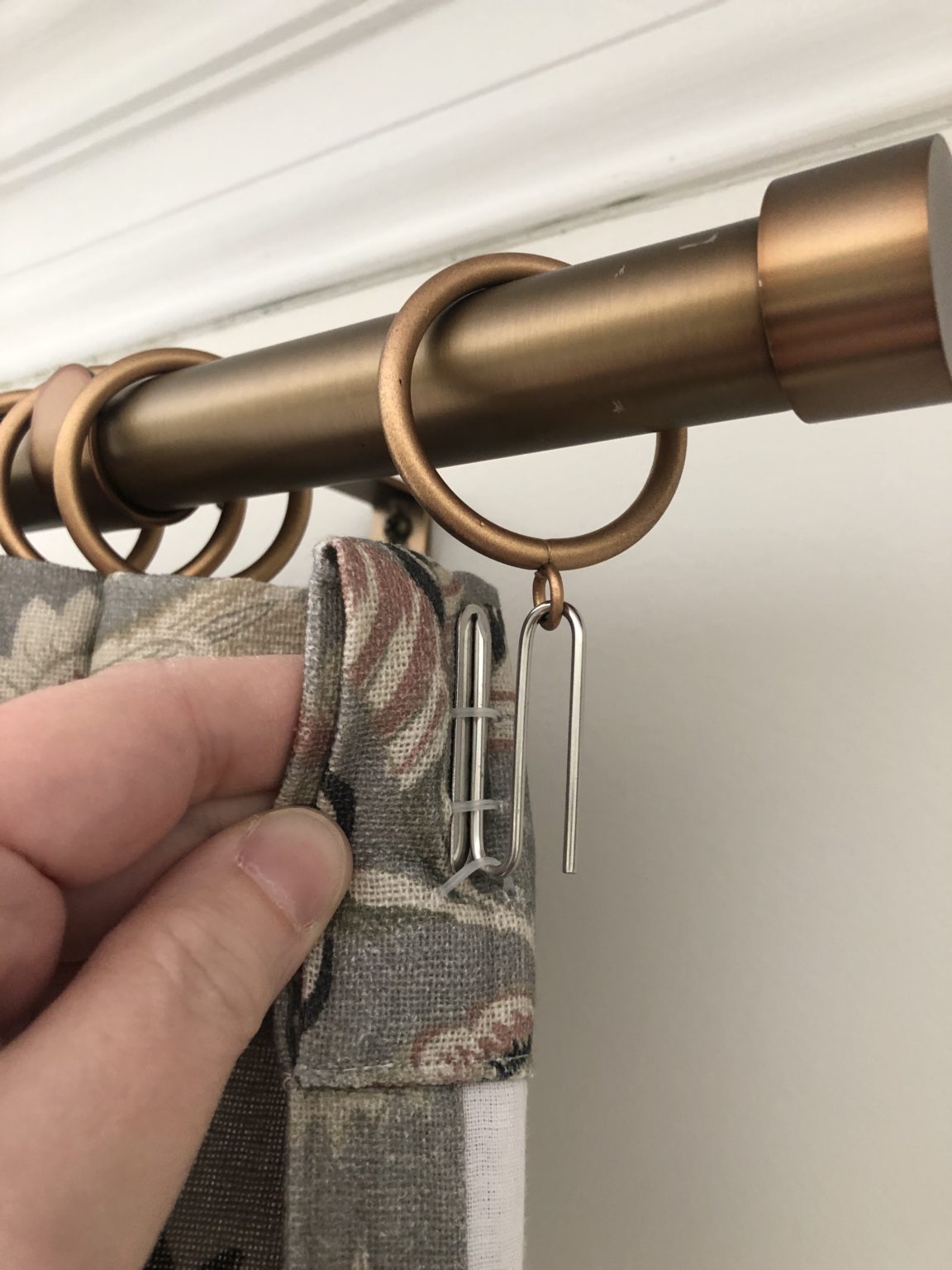 drapery hooks and drapery rings