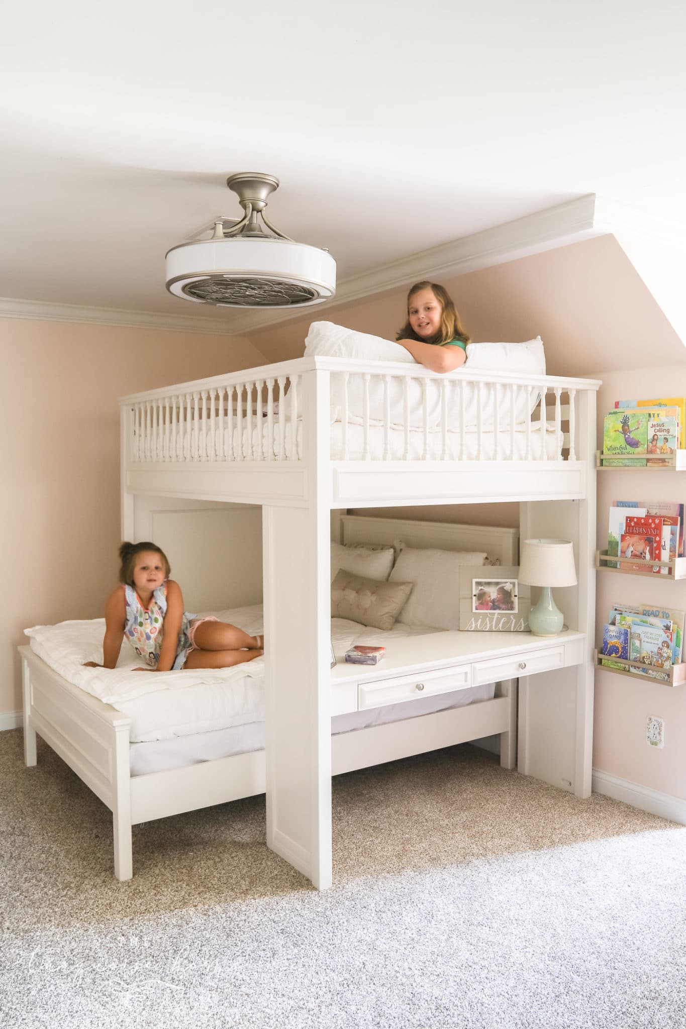 loft bed with desk