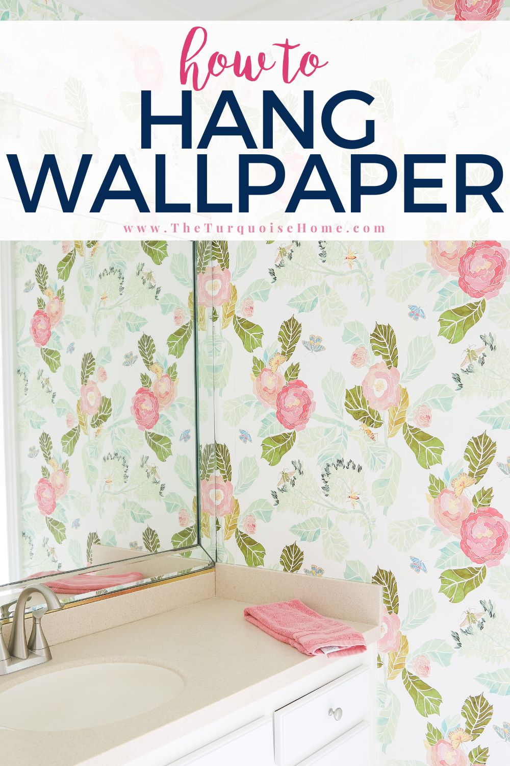 how to hang wallpaper tutorial.