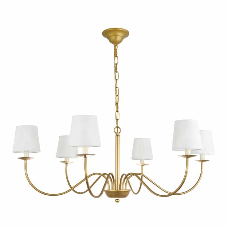 Traditional Brass Kitchen Chandelier