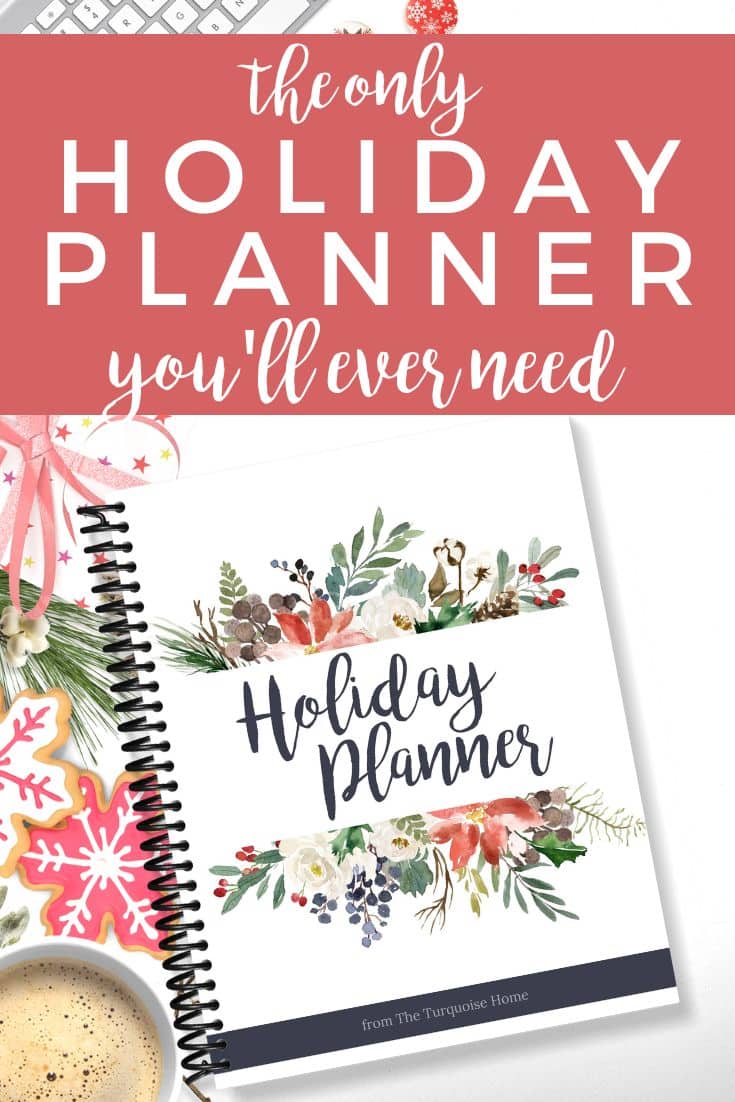 Holiday Planner Printable Binder Pages