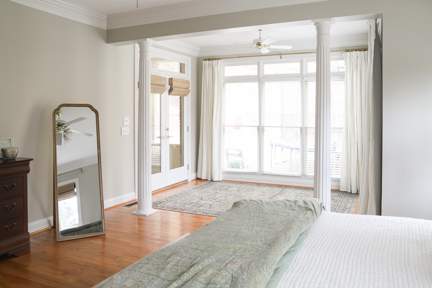 Master Bedroom with Extra Seating Room