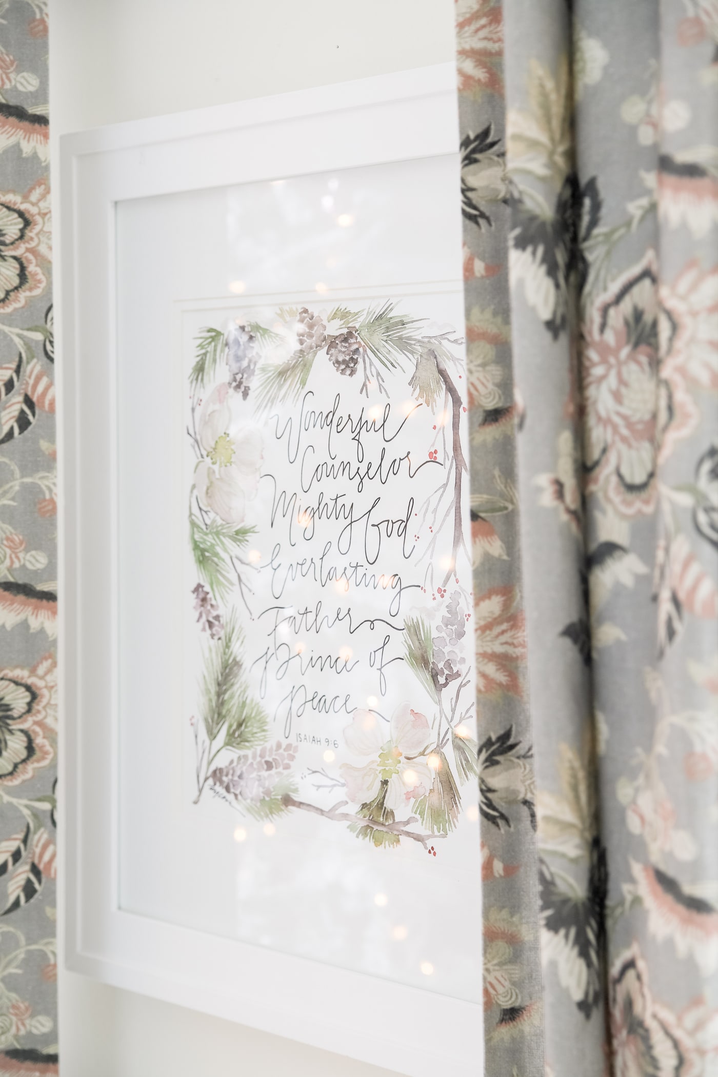 Wonderful Counselor Christmas Art