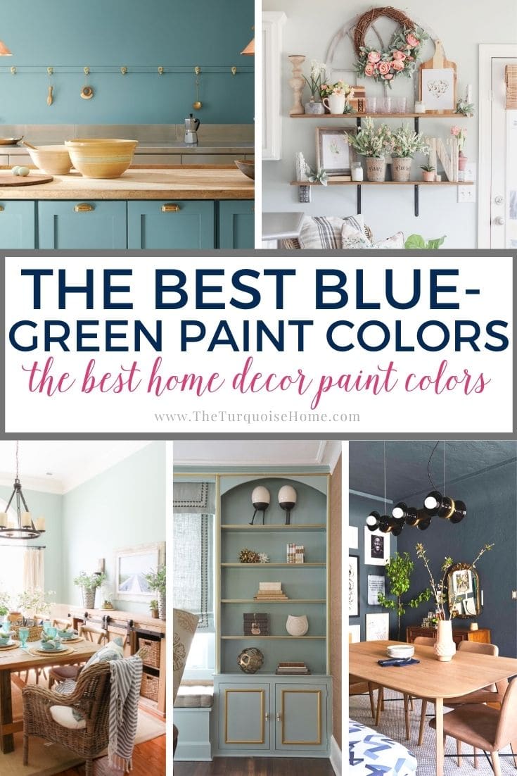 Top Blue-Green Paint Colors for Your Home