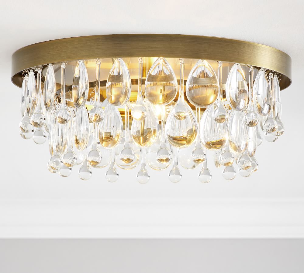 Clarissa Crystal Flush Mount Lighting