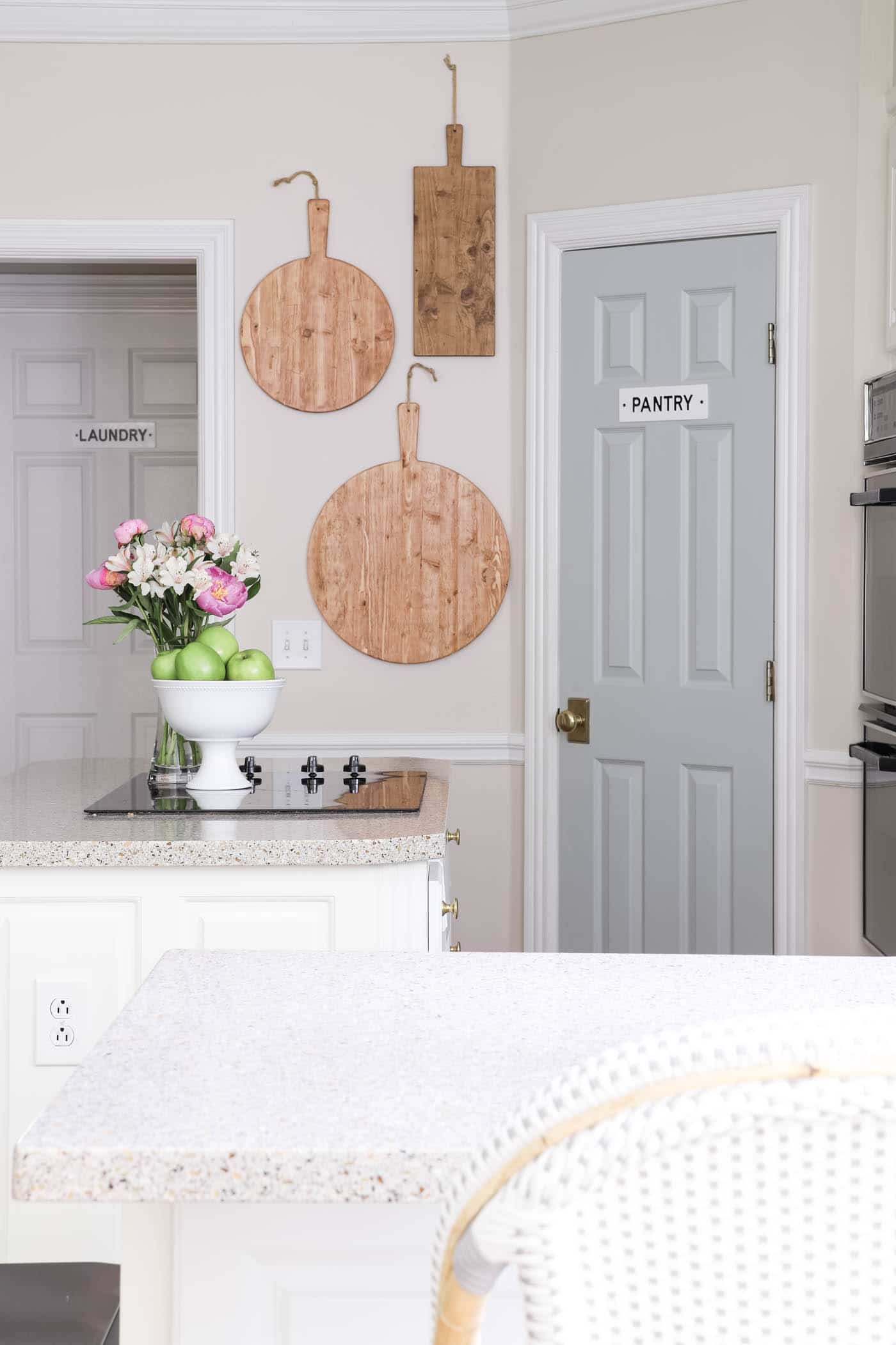 Charcuterie Boards or Pizza Boards for large wall decor