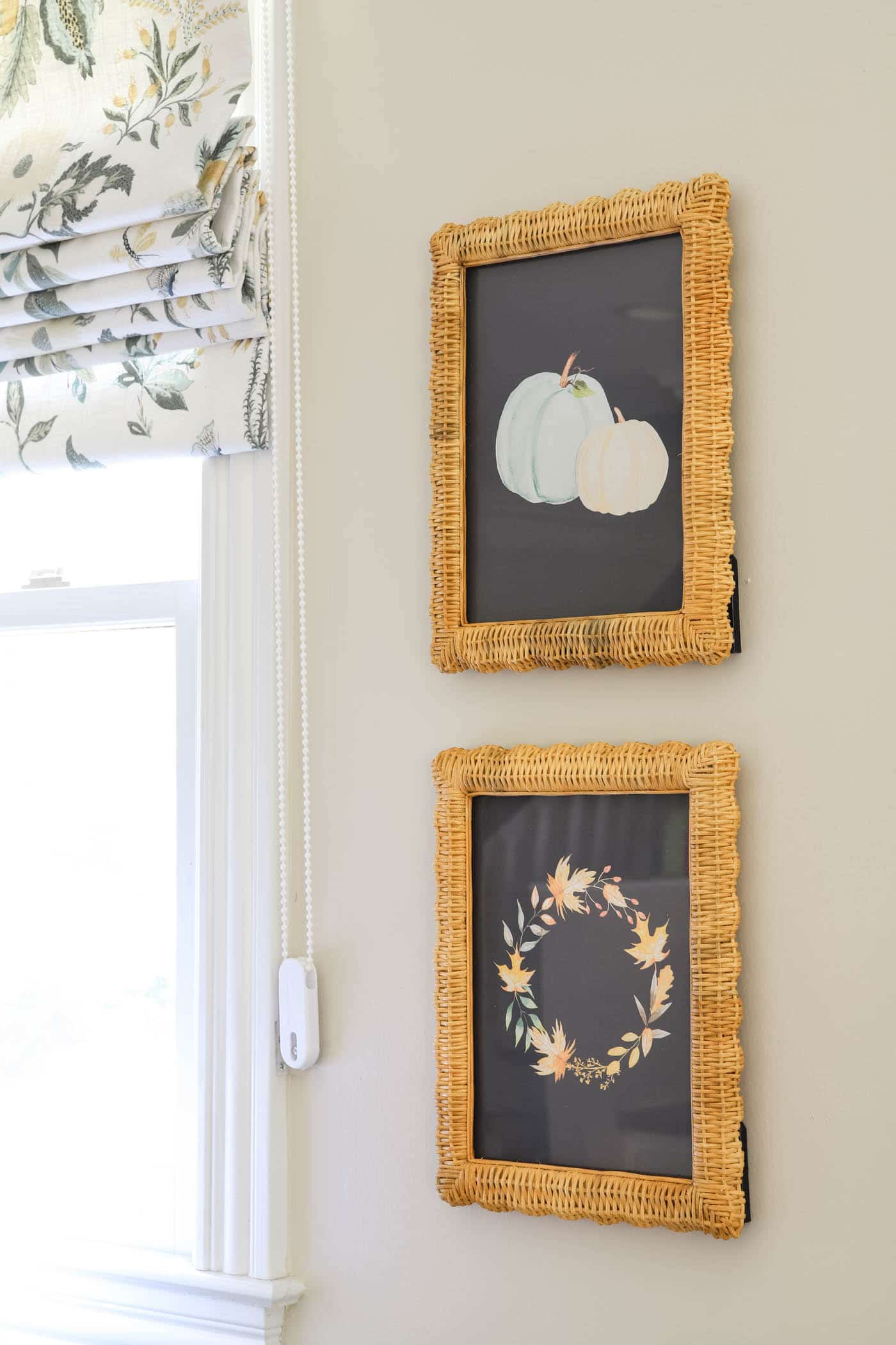 Navy & Orange Free Fall Printables