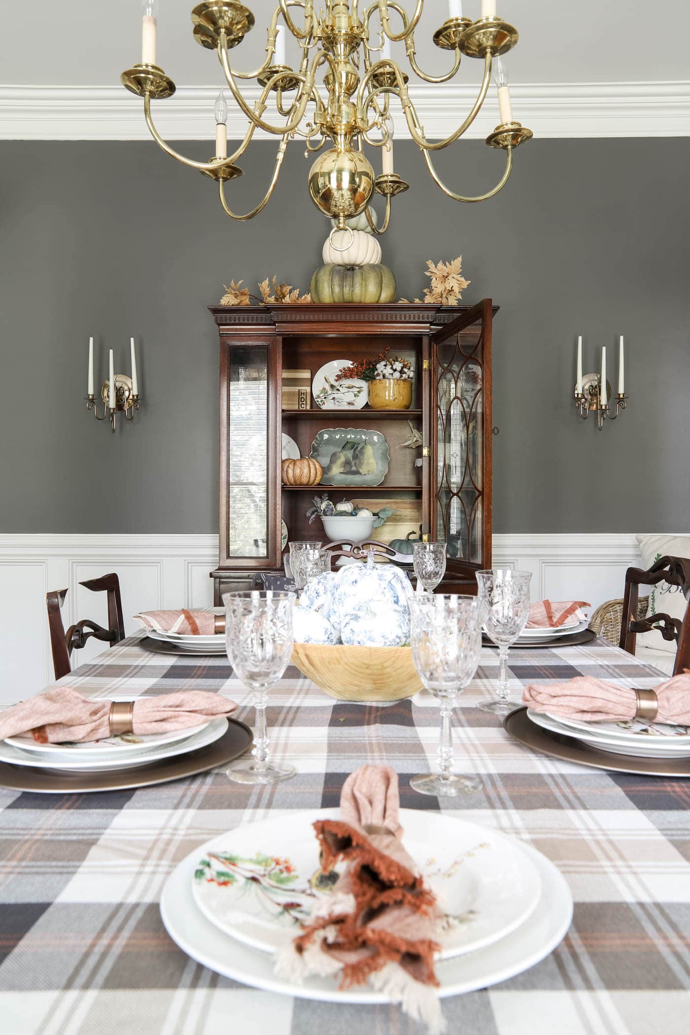 Fall Dining Room & Living Room Tour