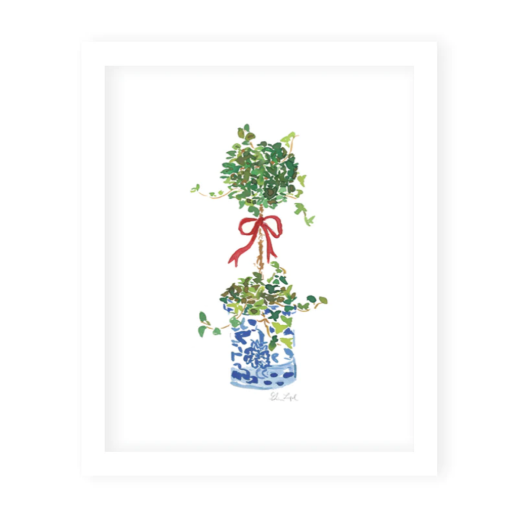 holiday topiary art