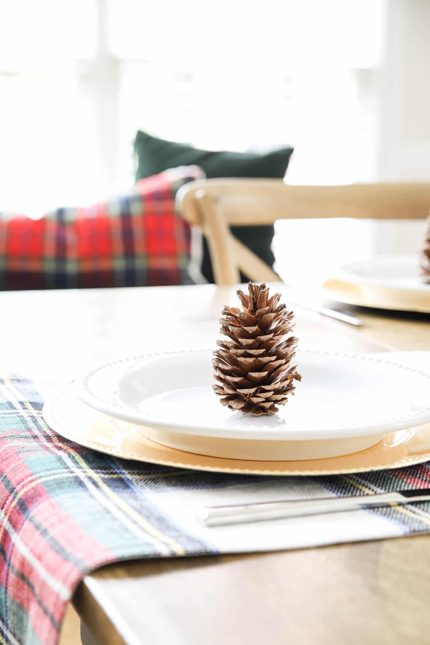 Tartan Table Runner