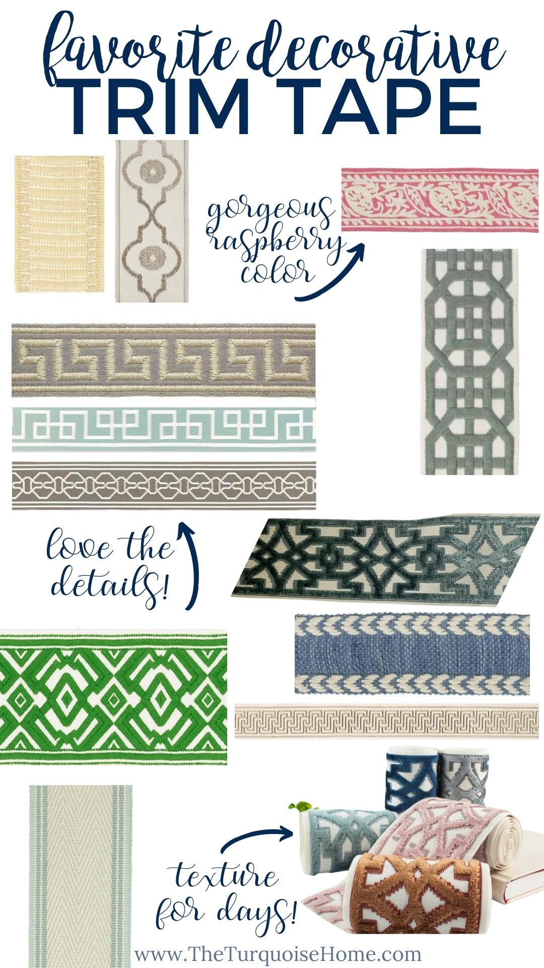 Favorite Trim Tape for Home Decor