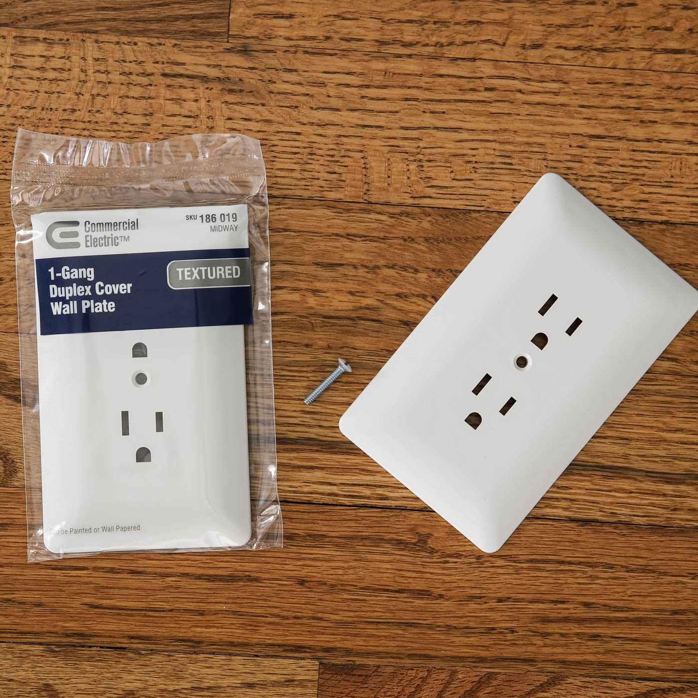 Textured outlet covers for painting